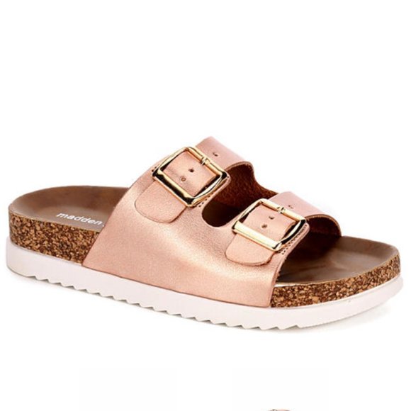madden girl goldie footbed sandals